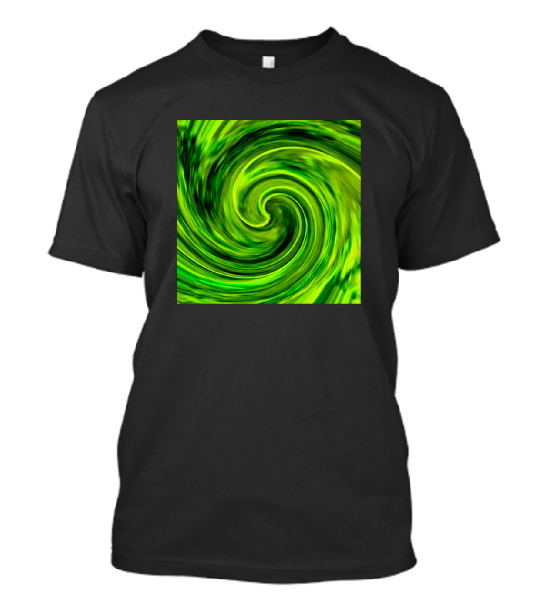 Legecy Texture Green Swirl T-Shirt