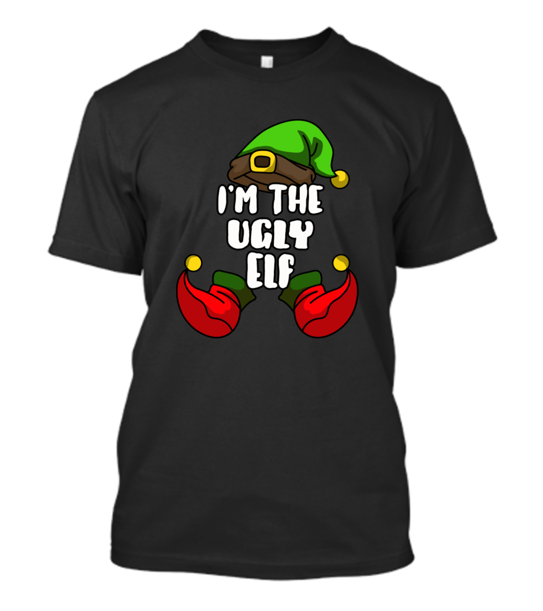I'M THE UGLY ELF - UGLY ELF MATCHING FAMILY GROUP T-Shirt