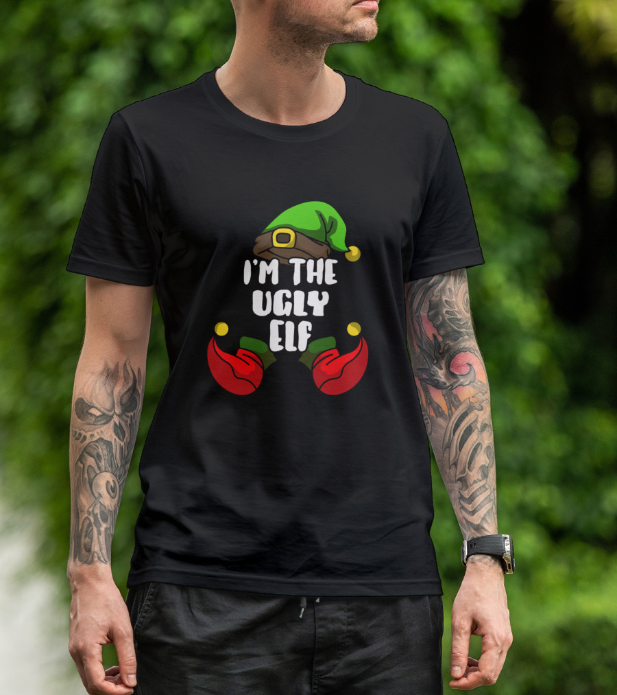 I'M THE UGLY ELF - UGLY ELF MATCHING FAMILY GROUP T-Shirt
