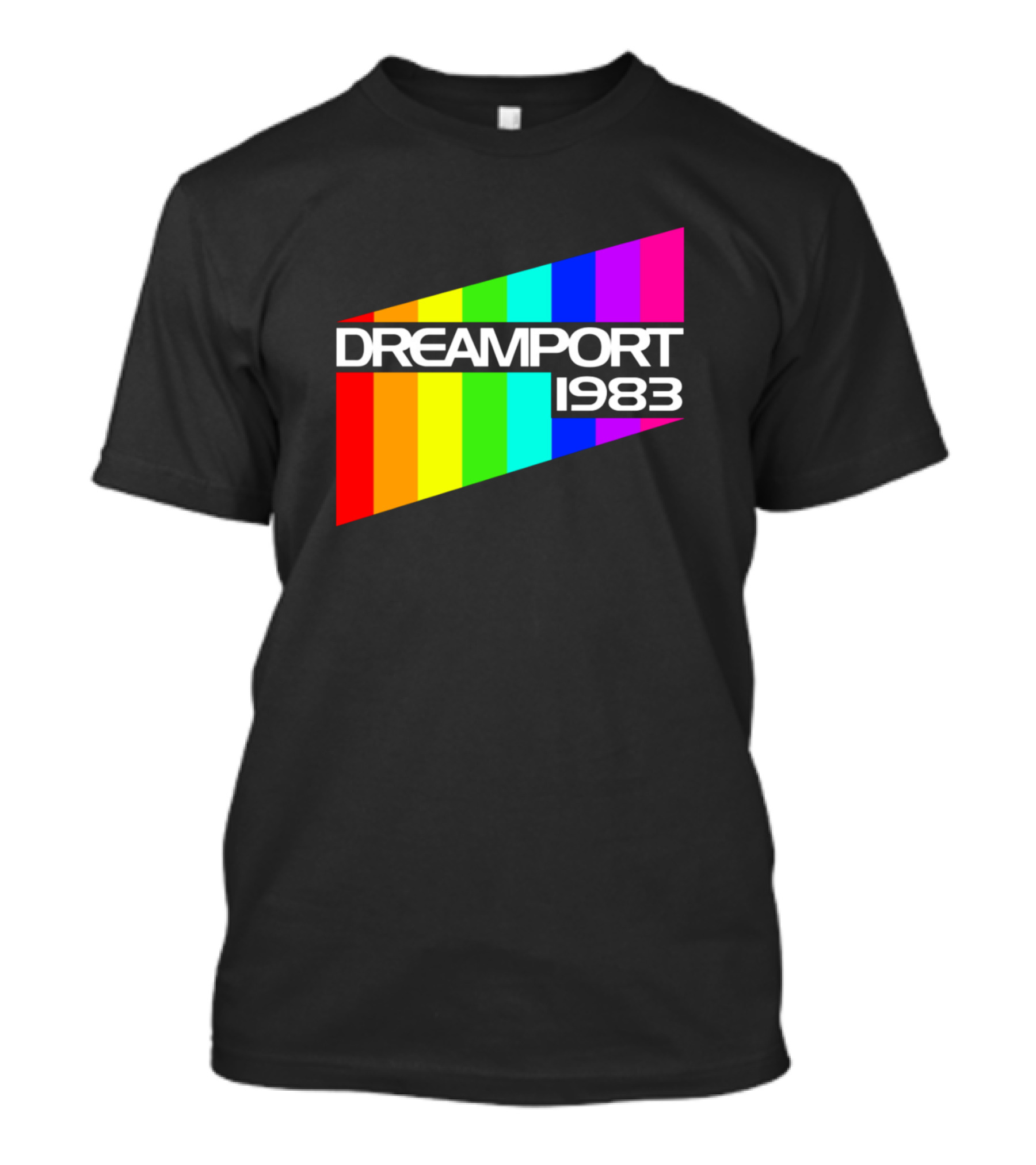 Dreamport 1983 Retro Rainbow Spectrum T-Shirt