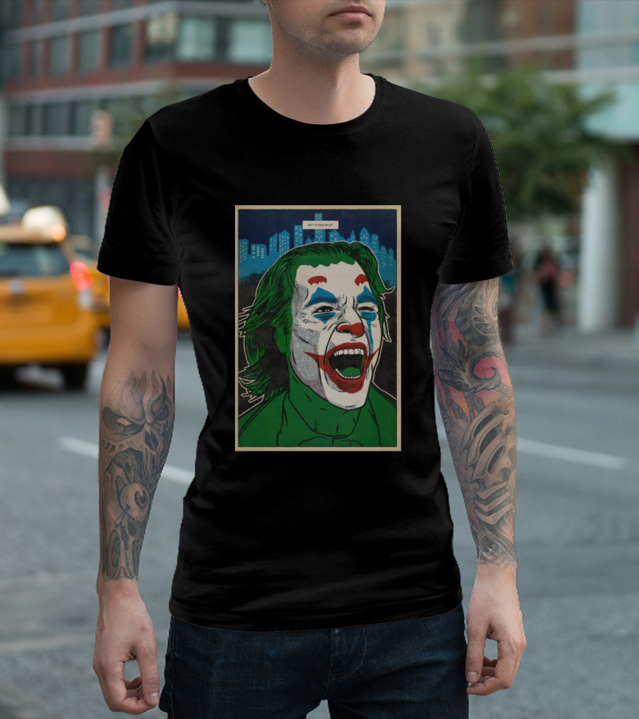 Joker Phoenix Why So Serious Comic T-Shirt
