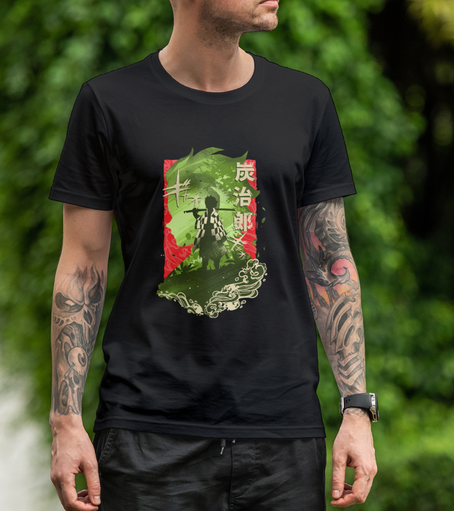 Water Breathing Attack Tanjiro T-Shirt