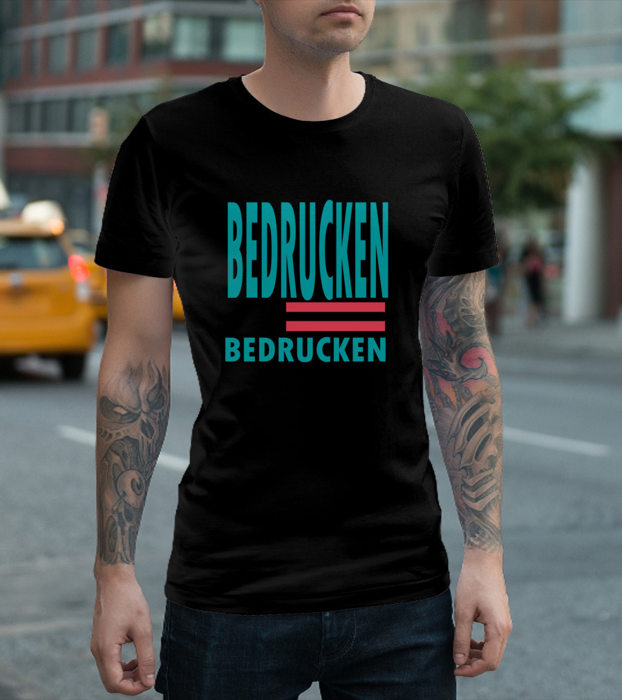 BEDRUCKEN DOUBLE LINE BEDRUCKEN T-Shirt