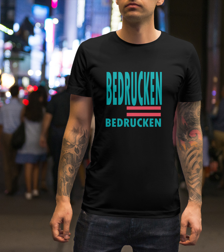 BEDRUCKEN DOUBLE LINE BEDRUCKEN T-Shirt
