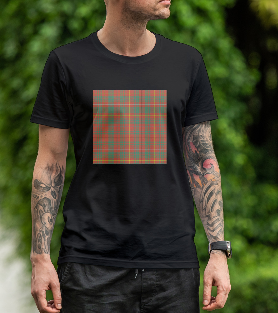 Bruce Ancient Plaid Tartan Scottish T-Shirt
