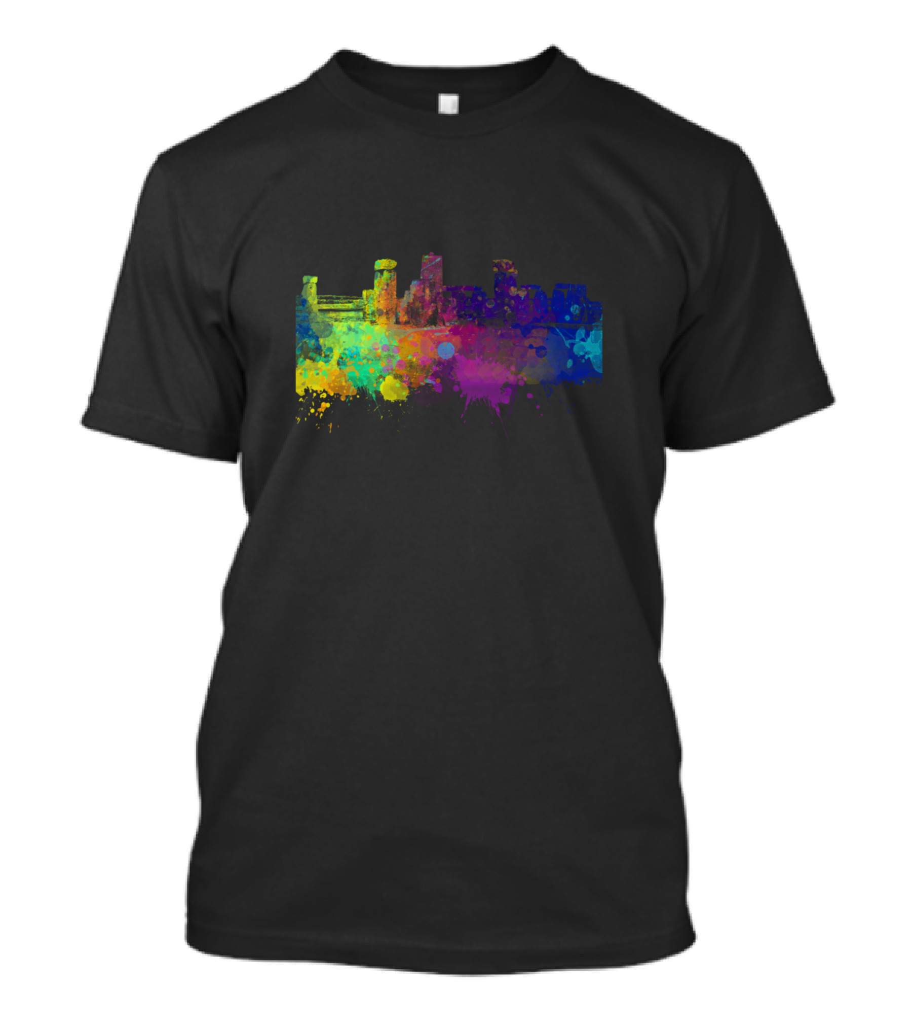 Stonehenge Vibrant Color Palette T-Shirt