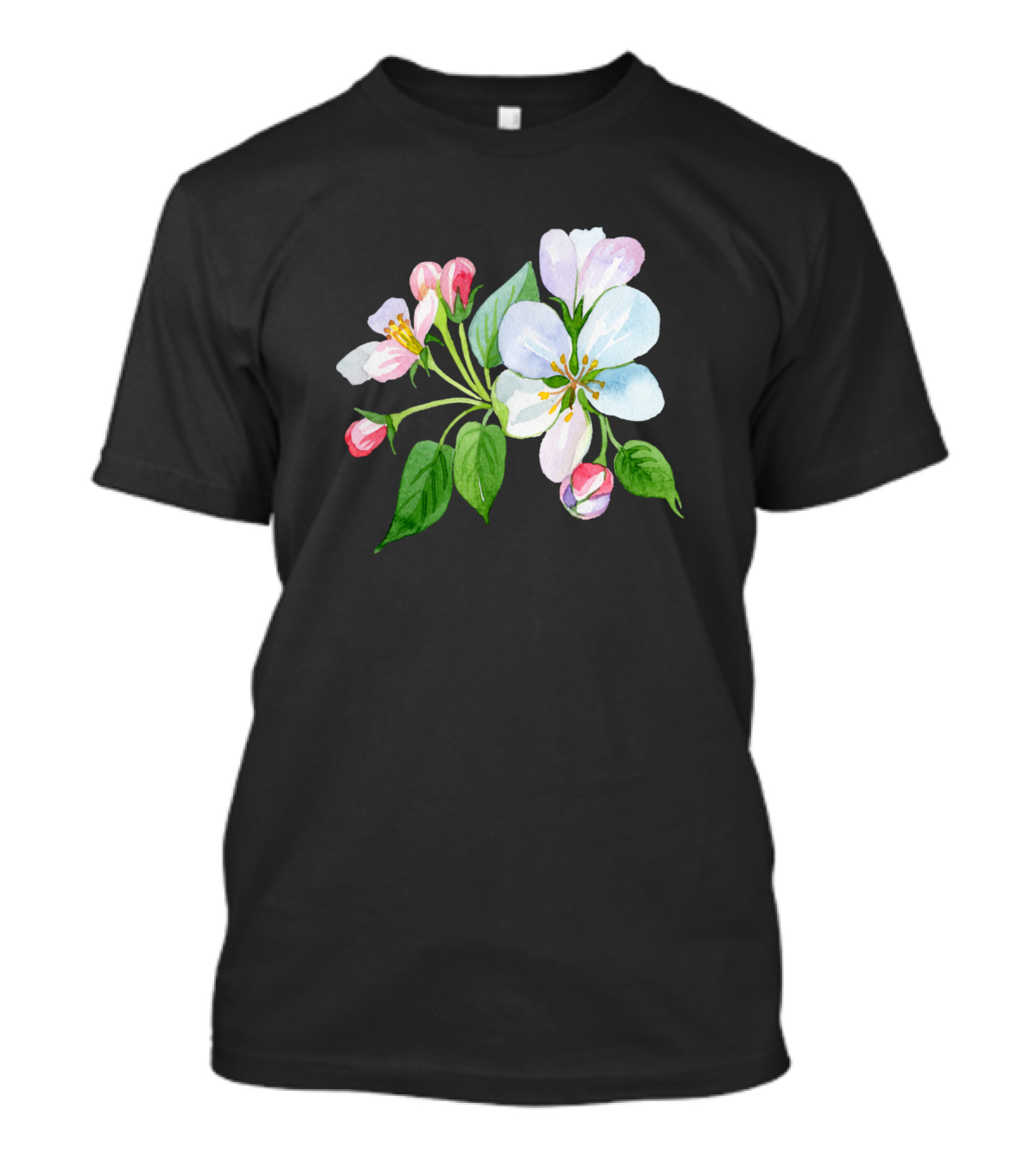 Flower Blossom Watercolor Painting T-Shirt