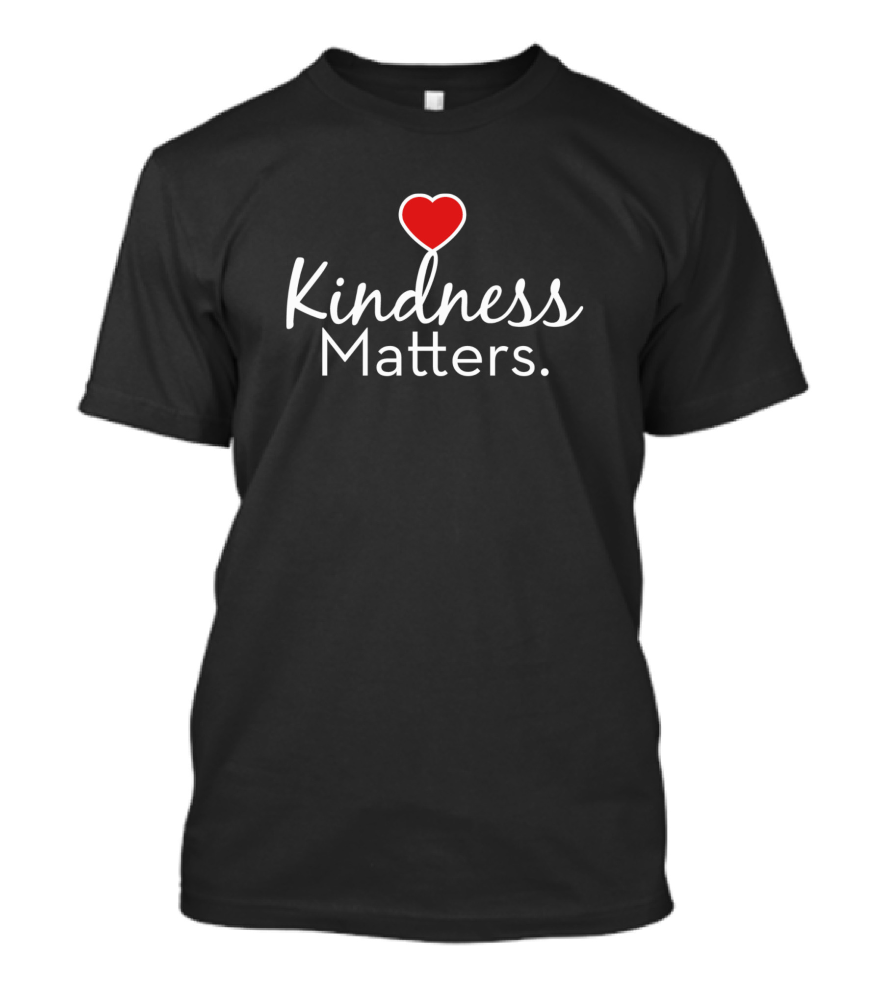 Kindness Matters Heart Emblem T-Shirt