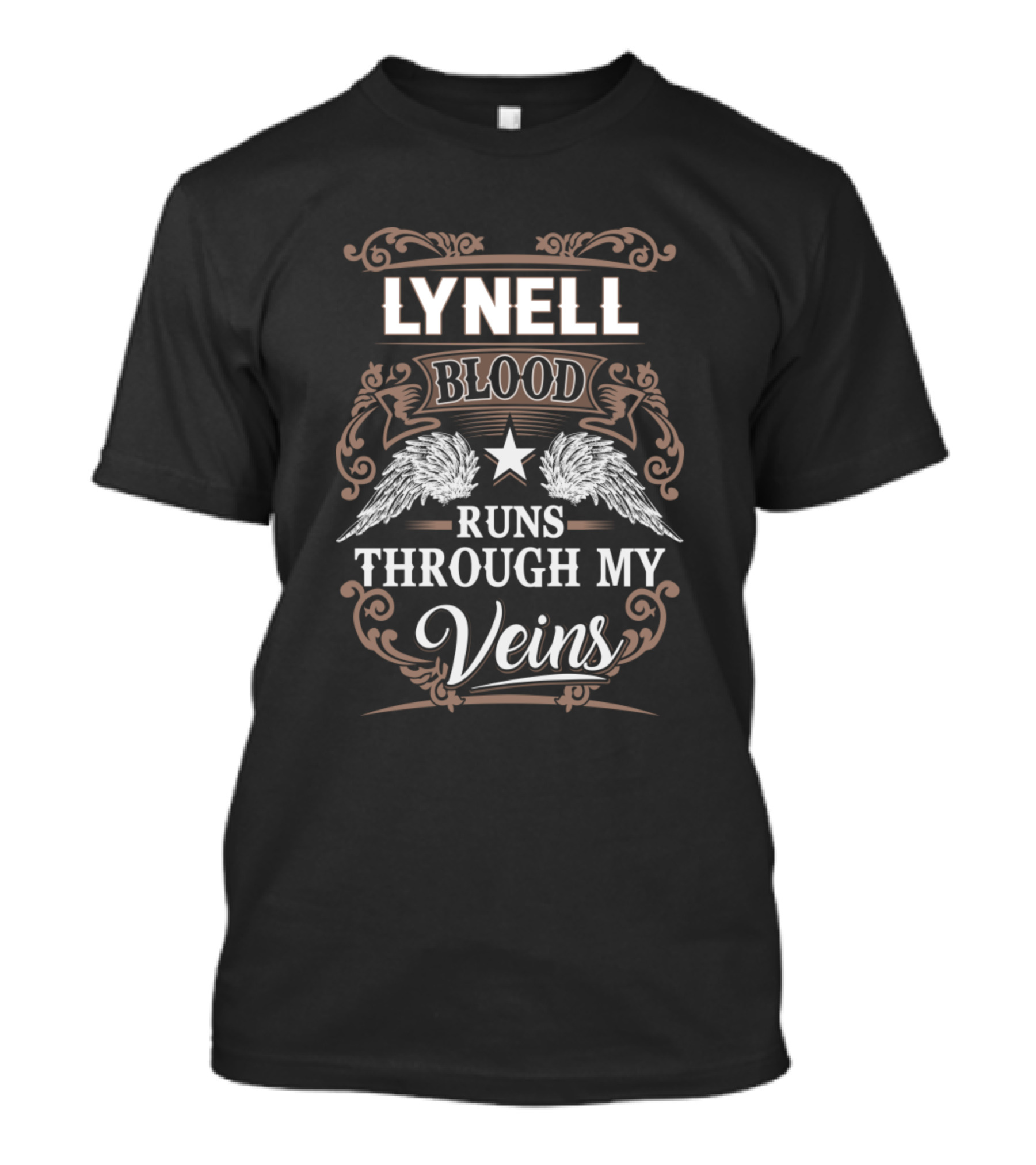 LYNELL Blood Runs Through My Veins T-Shirt