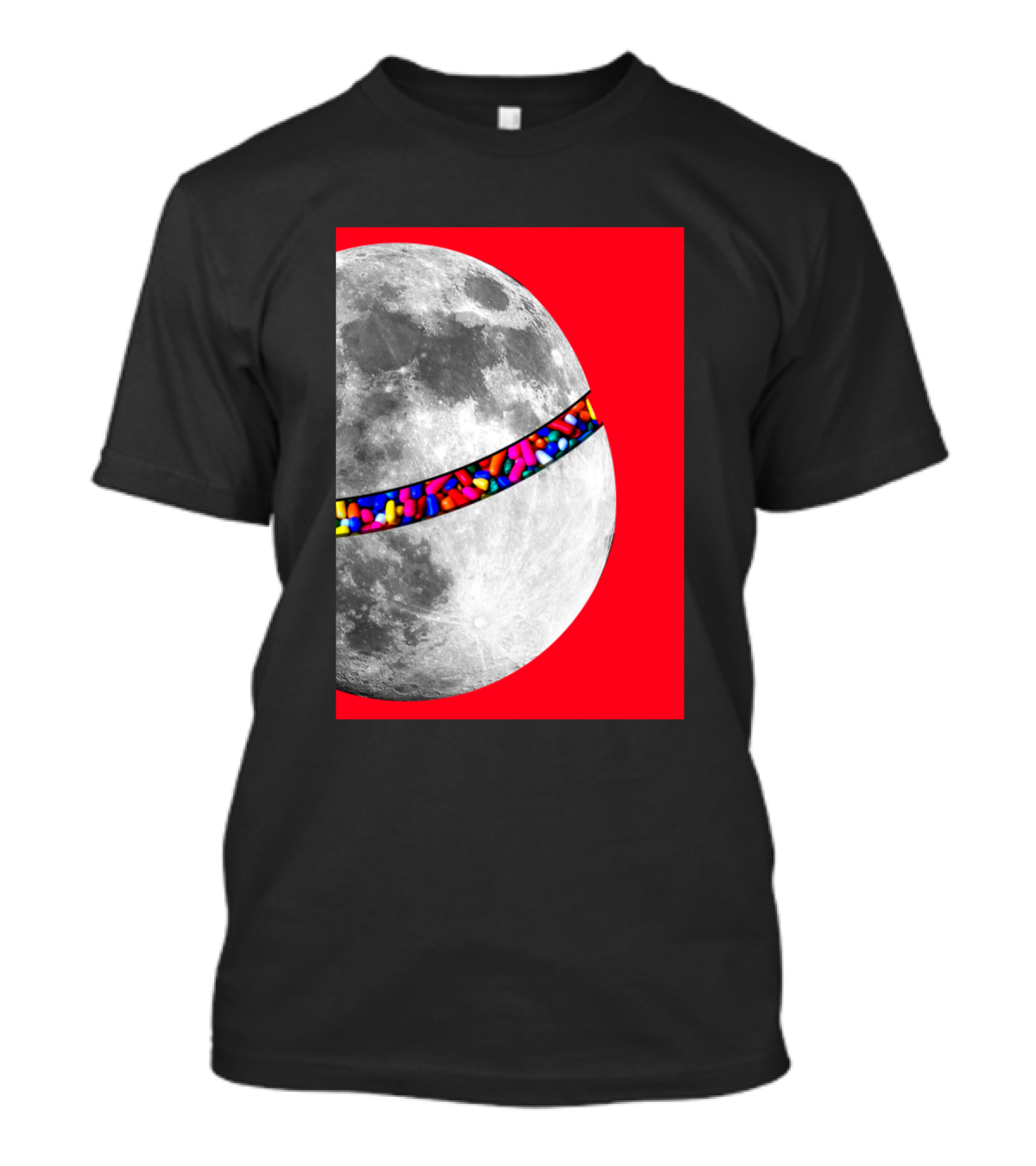 Moon Candy Pills Lunar Fusion T-Shirt