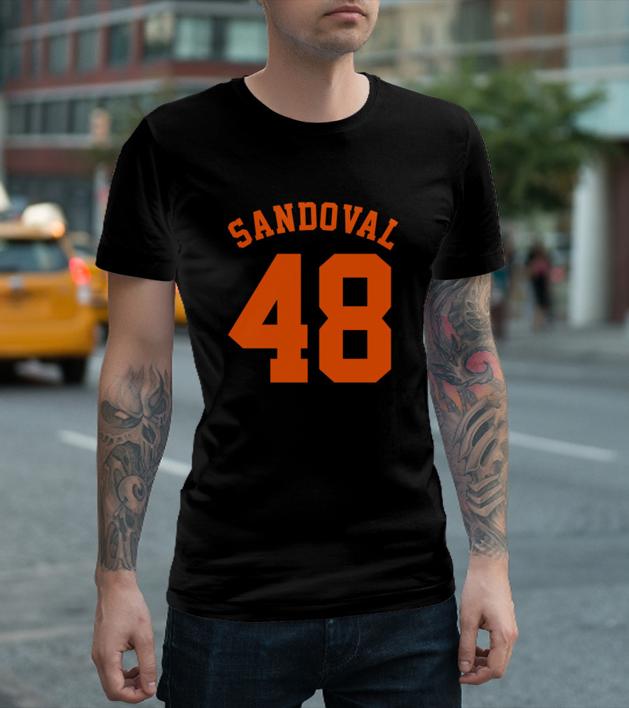 Sandoval 48 Atlanta Braves Jersey T-Shirt