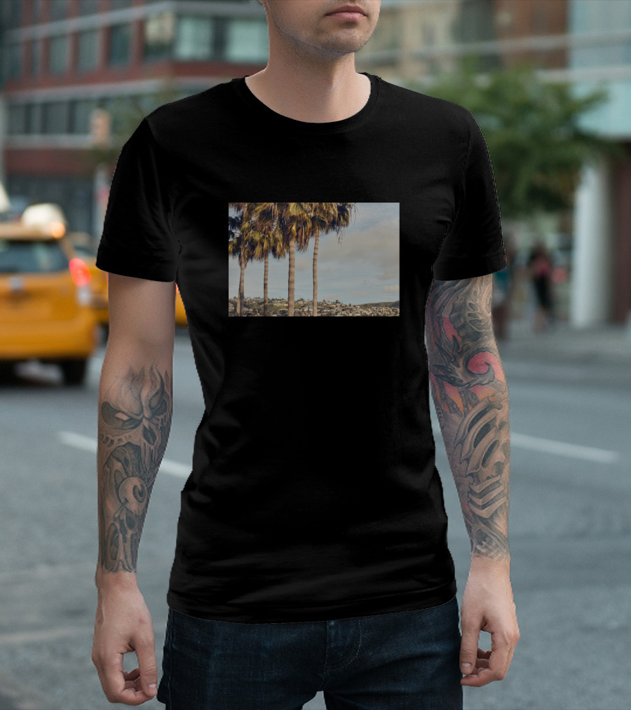 Photograph Of Palm Trees At Laguna Beach California T-Shirt