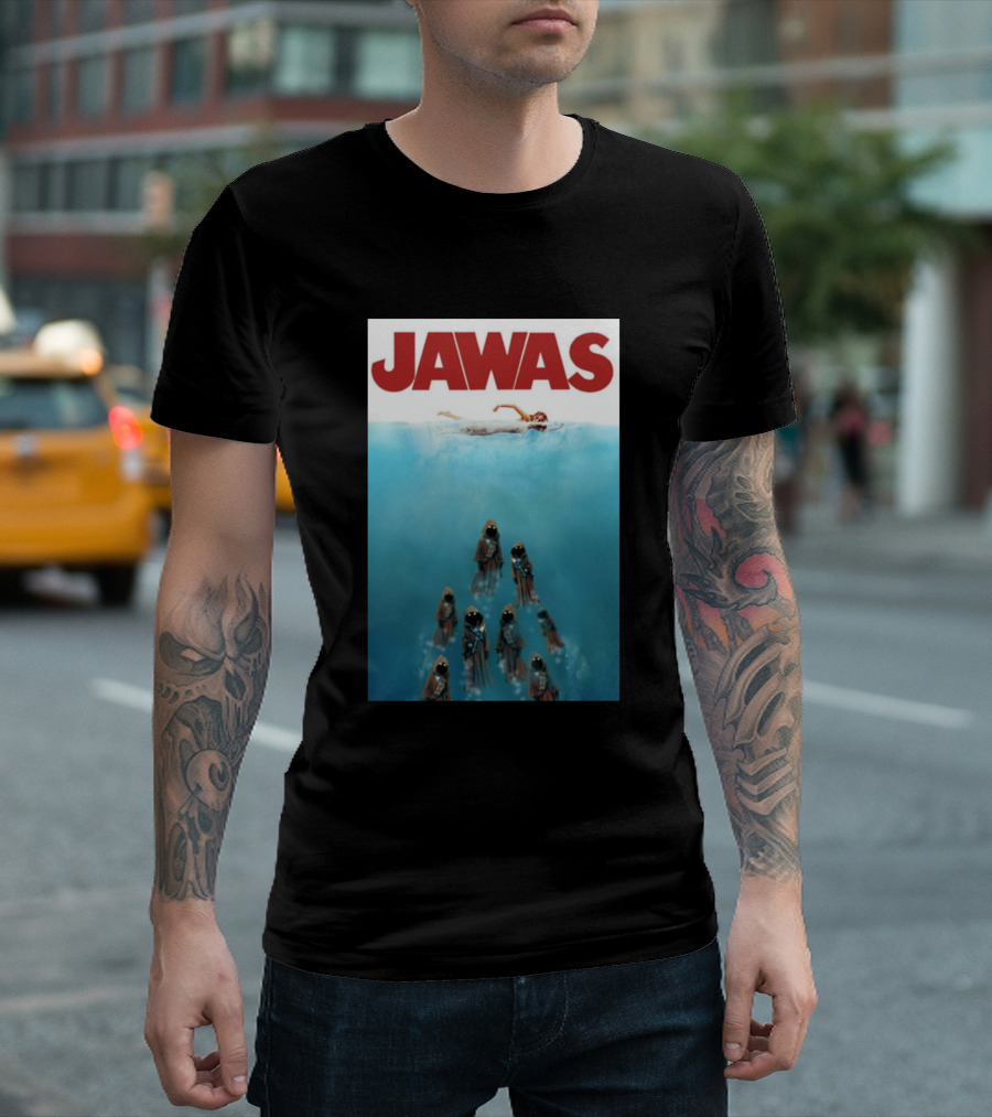 JAWAS Star Wars Jaws Mashup T-Shirt