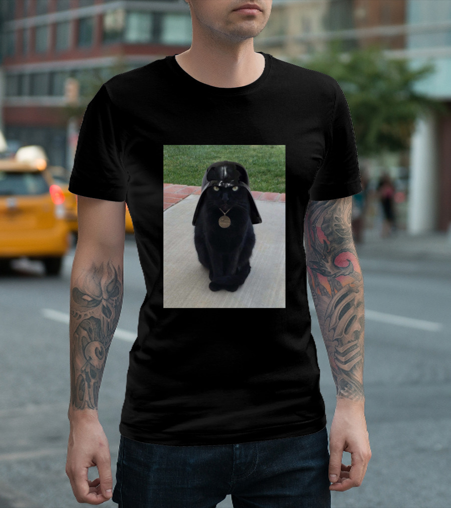 Works Every Time Cat Vader T-Shirt