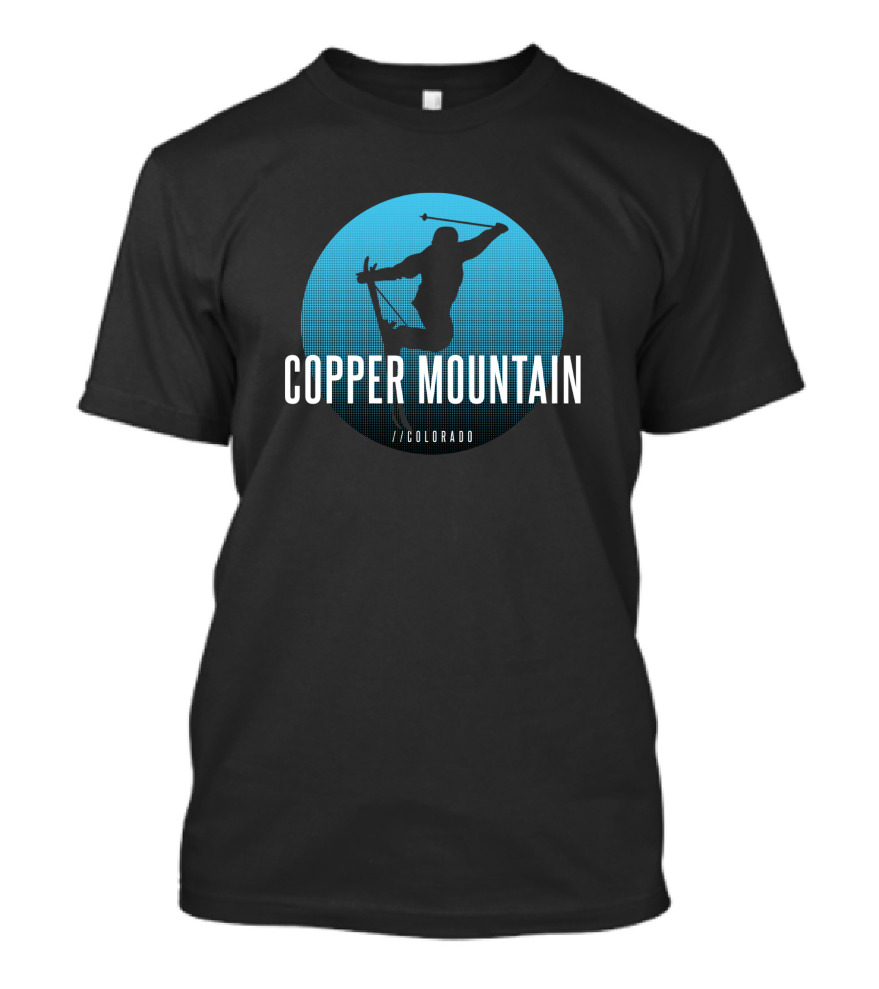 Copper Mountain Skiing Fan Mountain Skier Colorado T-Shirt