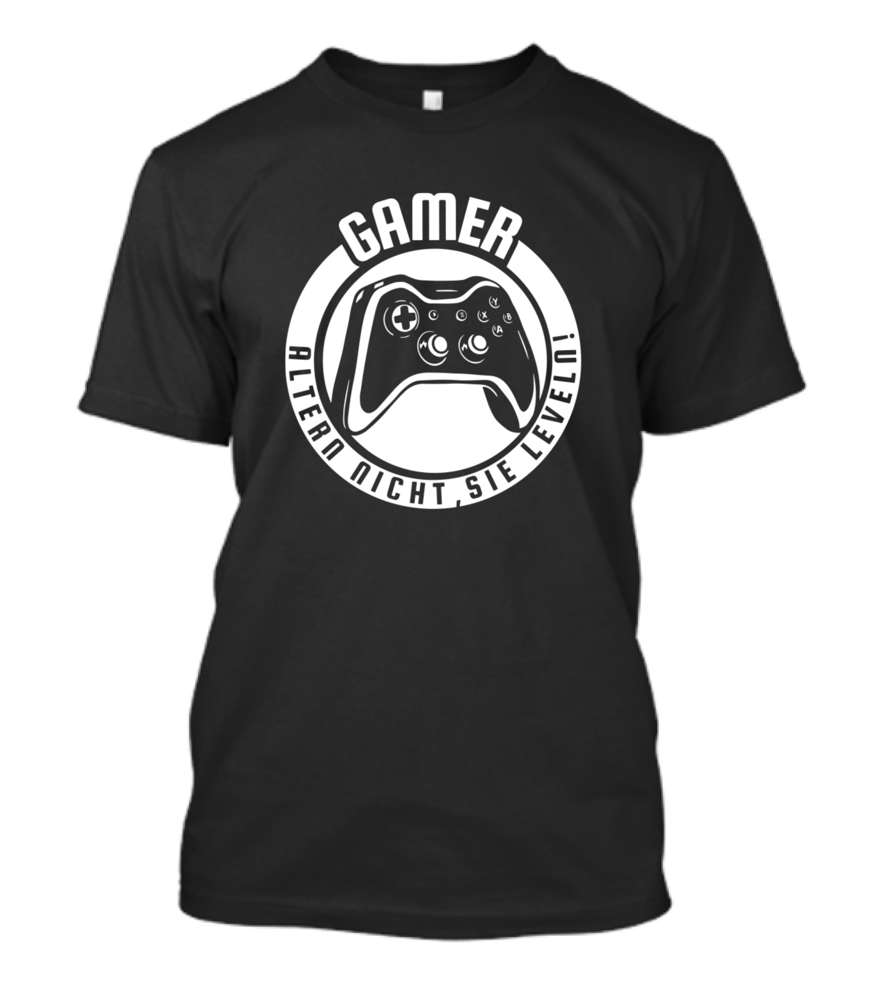 Gamer Altern Nicht Sie Leveln Game Addict T-Shirt