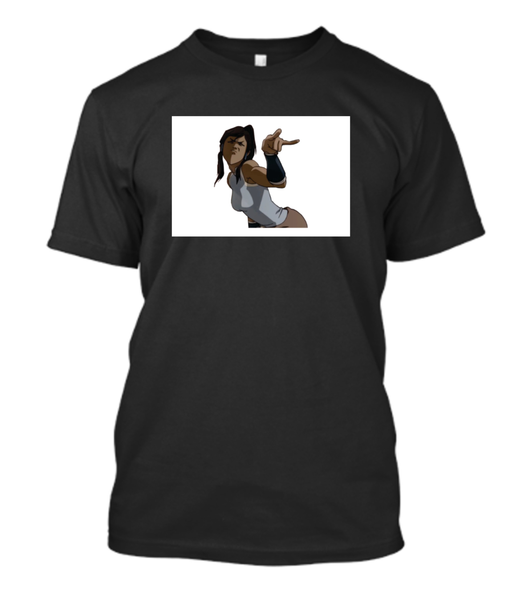 Korra Avatar Pointing Stance T-Shirt