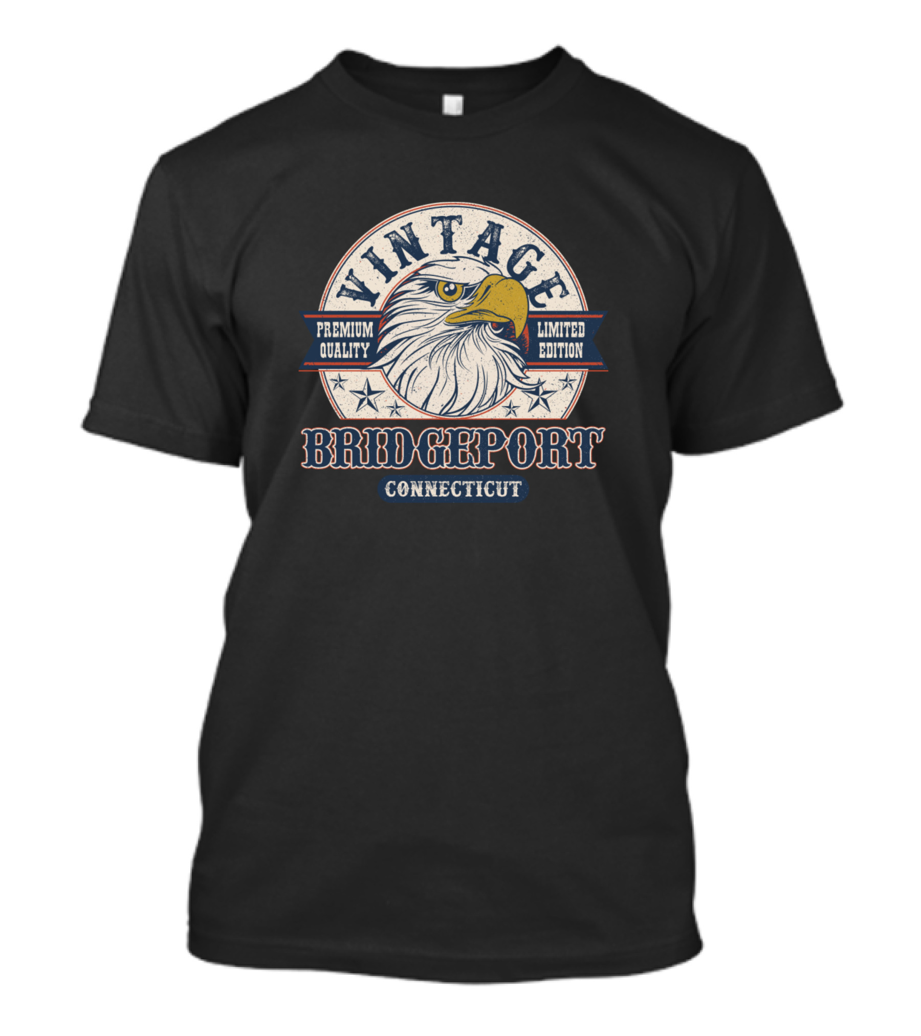Vintage Bridgeport Connecticut Eagle T-Shirt
