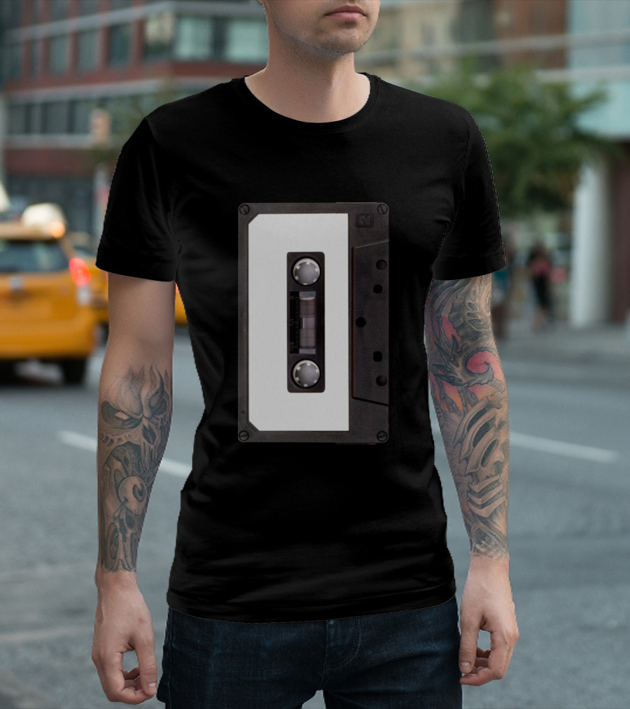 Cassette Audio Music 80s Retro Tape T-Shirt