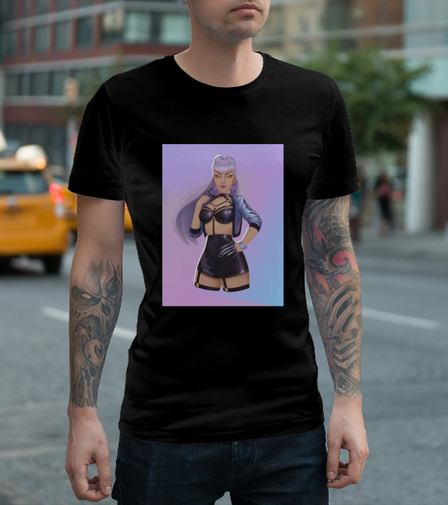 Evelynn From K/DA Popstar Character T-Shirt