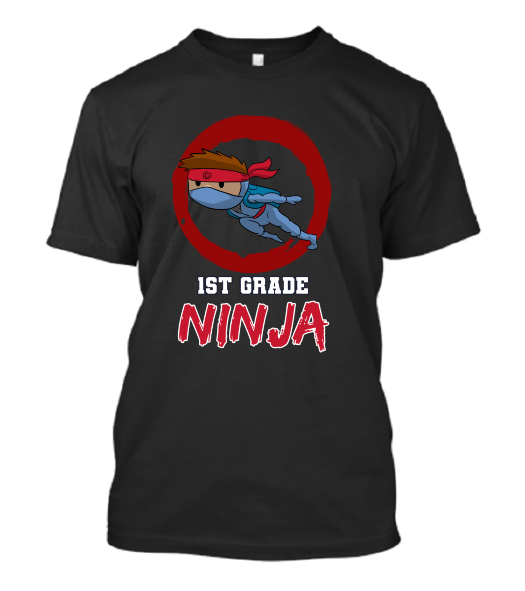 1st Grade Ninja First Day Of School Adventure T-Shirt