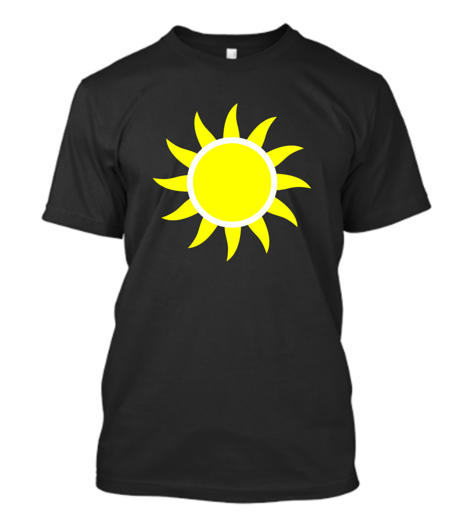 Beach Hair Don't Care Sun Beach Lovers Summer Vibes Bright Sunburst T-Shirt