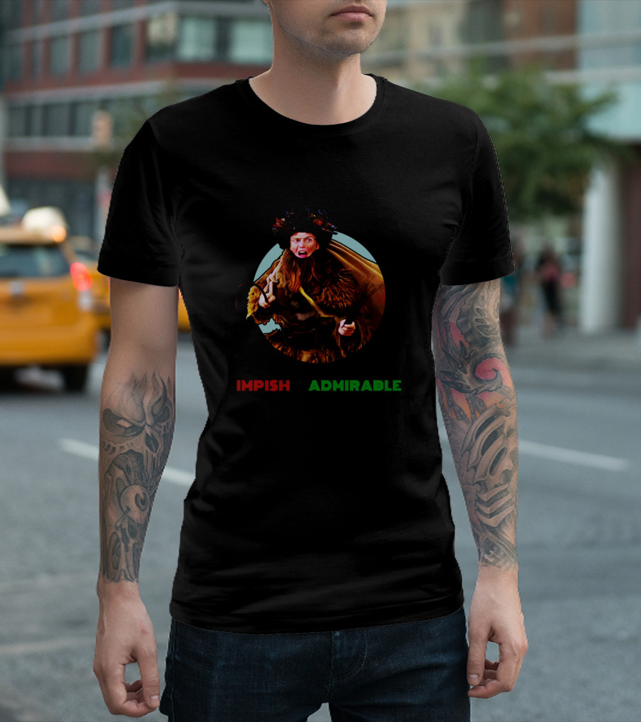 He's Making A List He's Gonna Find Out Who's Impish Or Admirable Belsnickel Dwight Schrute T-Shirt