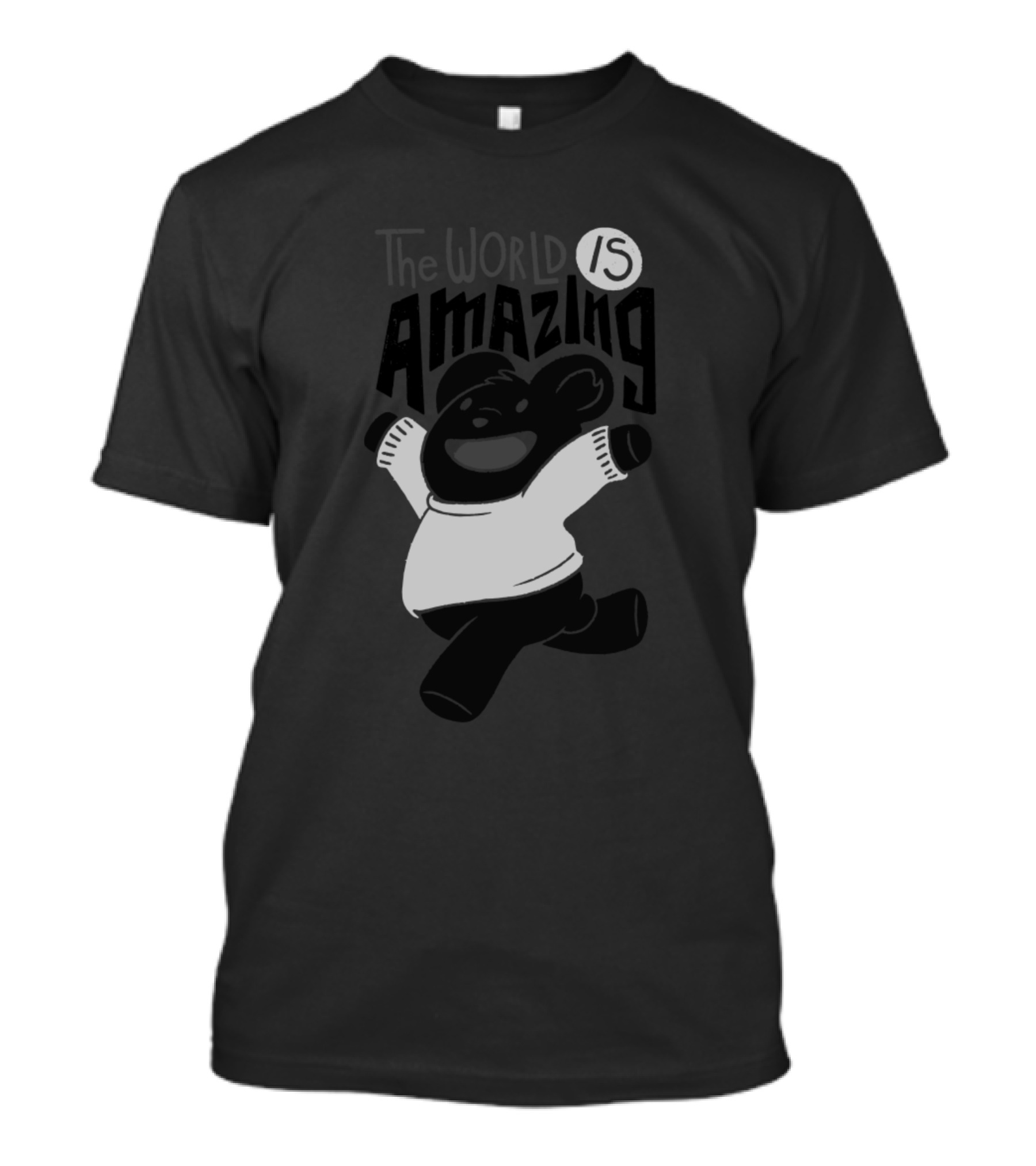 The World Is Amazing Cute Bear T-Shirt