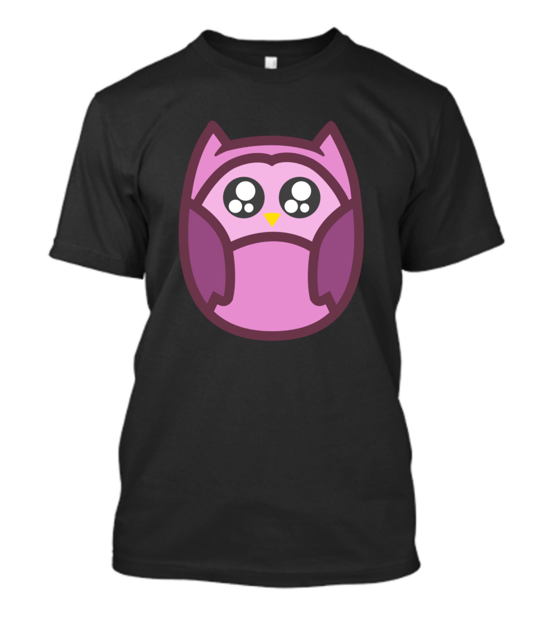 Cute Kawaii Owl Cartoon T-Shirt