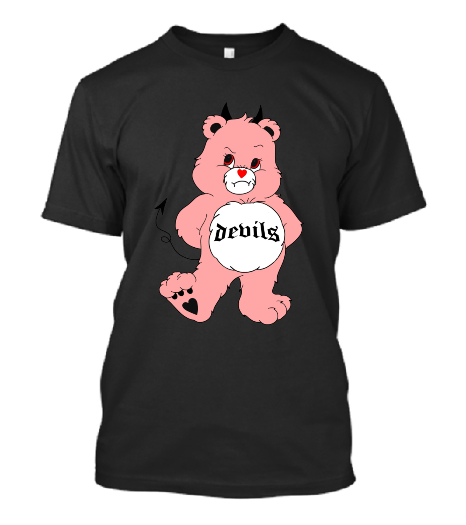 Da Bear Devils Pink Demon Bear T-Shirt