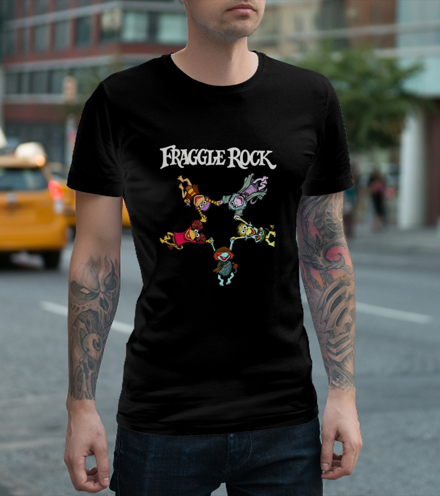 Fraggle Rock Jim Henson TV Show Characters Reunion T-Shirt