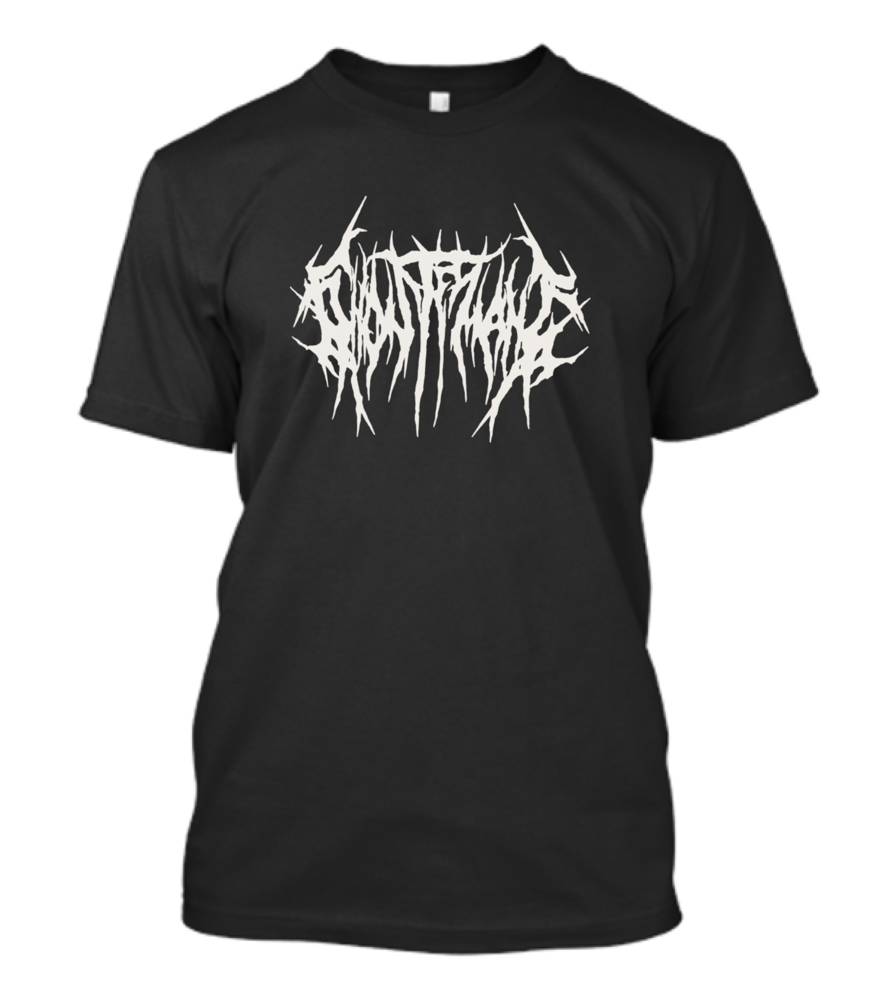 Ghostemane Logo Dripping Black Metal T-Shirt