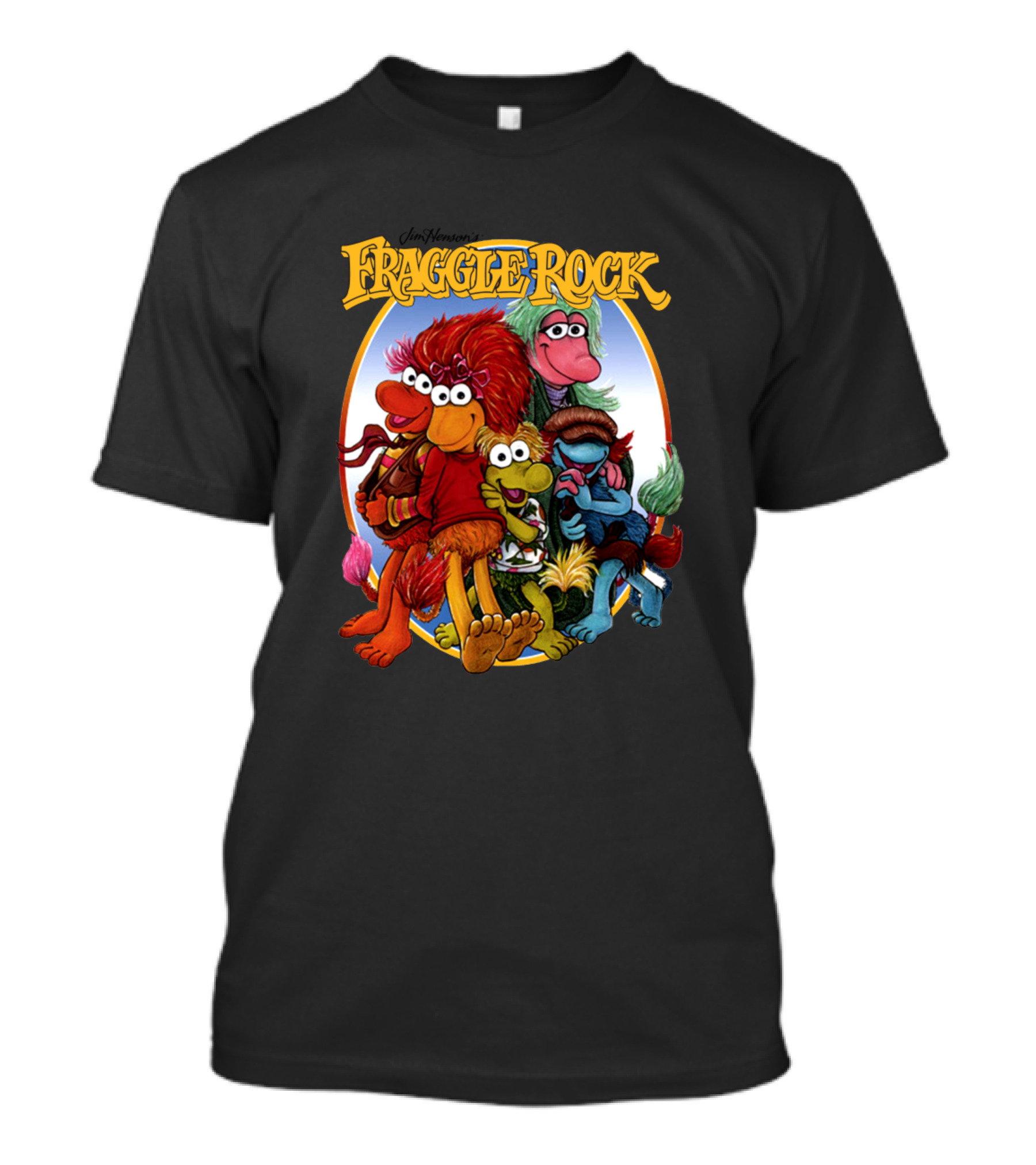 Jim Hensons Fraggle Rock Character Ensemble T-Shirt
