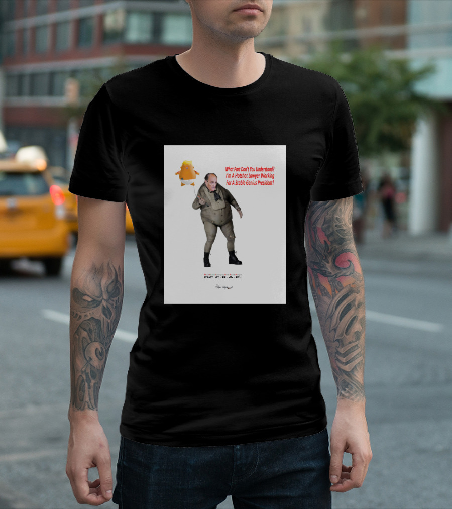 What Part Don't You Understand I'm A Hotshot Lawyer Working For A Stable Genius President T-Shirt