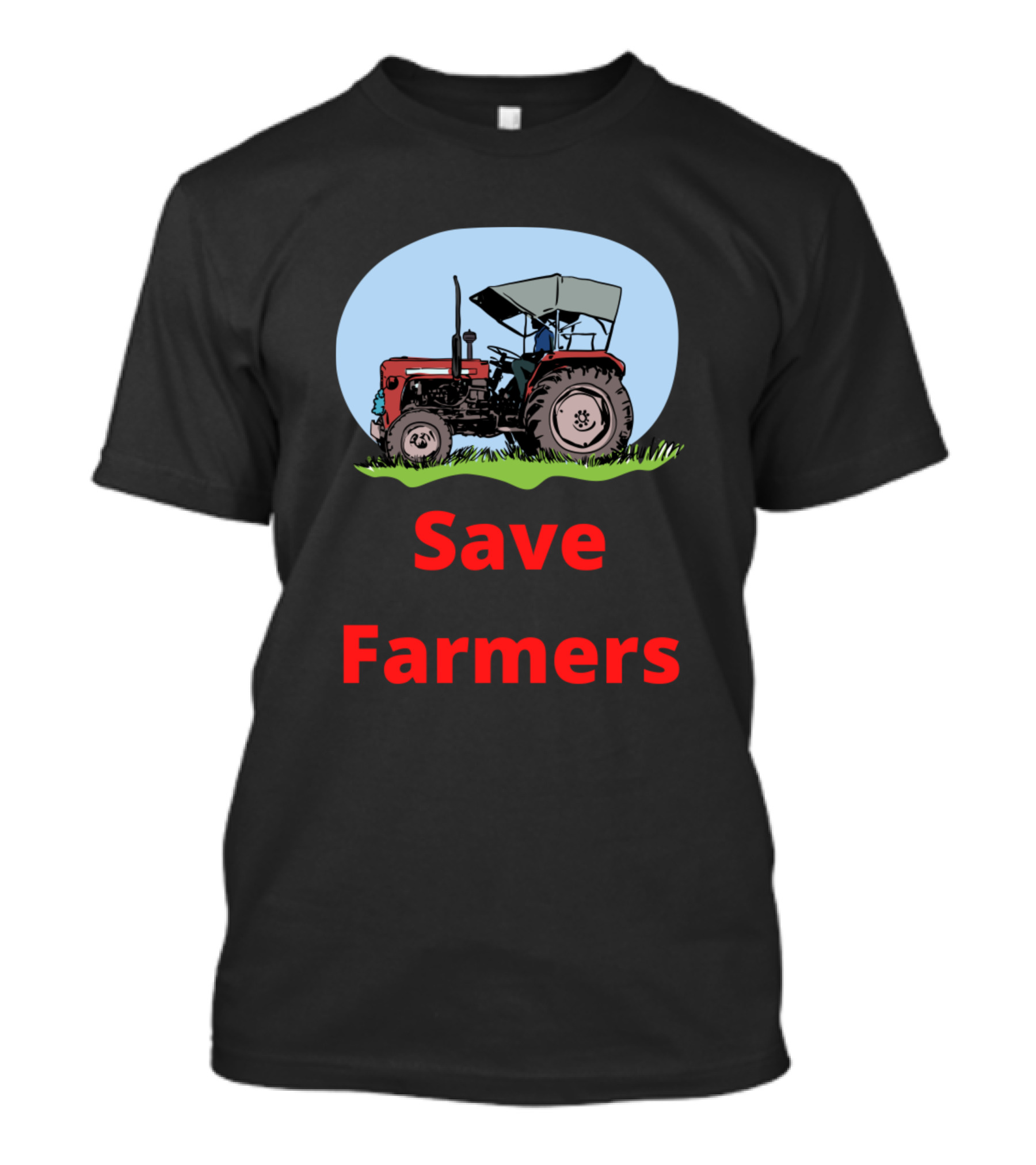 Save Farmers Tractor T-Shirt