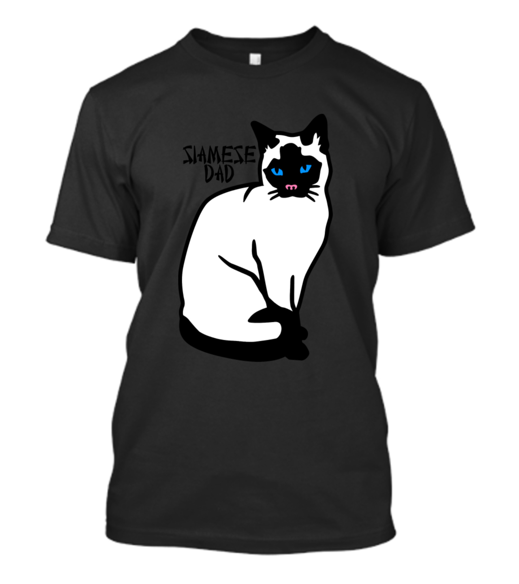 Siamese Cat Dad T-Shirt