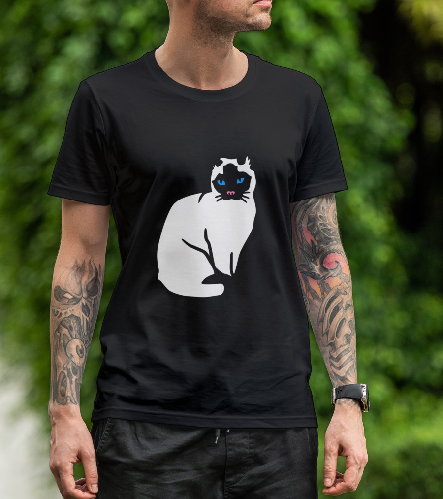 Siamese Cat Dad T-Shirt