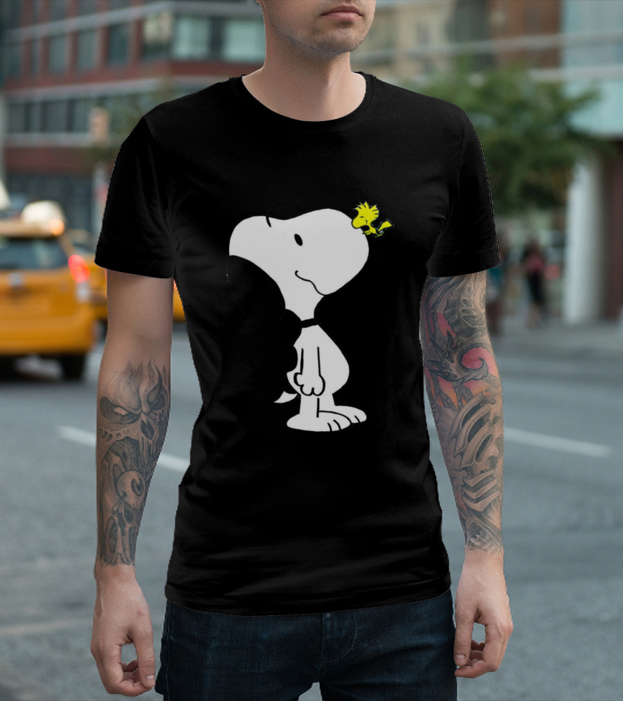 Snoopy And Woodstock Peanuts Characters T-Shirt
