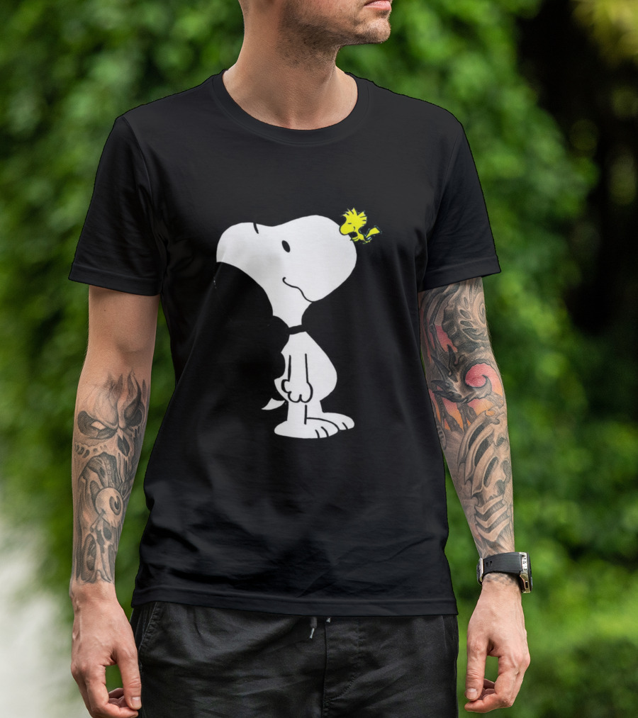 Snoopy And Woodstock Peanuts Characters T-Shirt