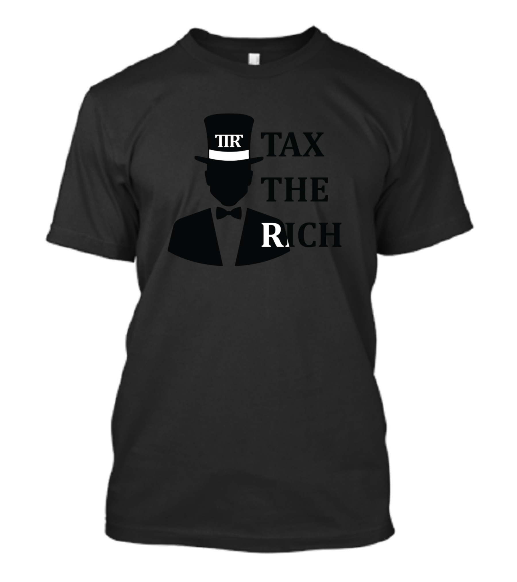 TTR Tax The Rich Top Hat T-Shirt