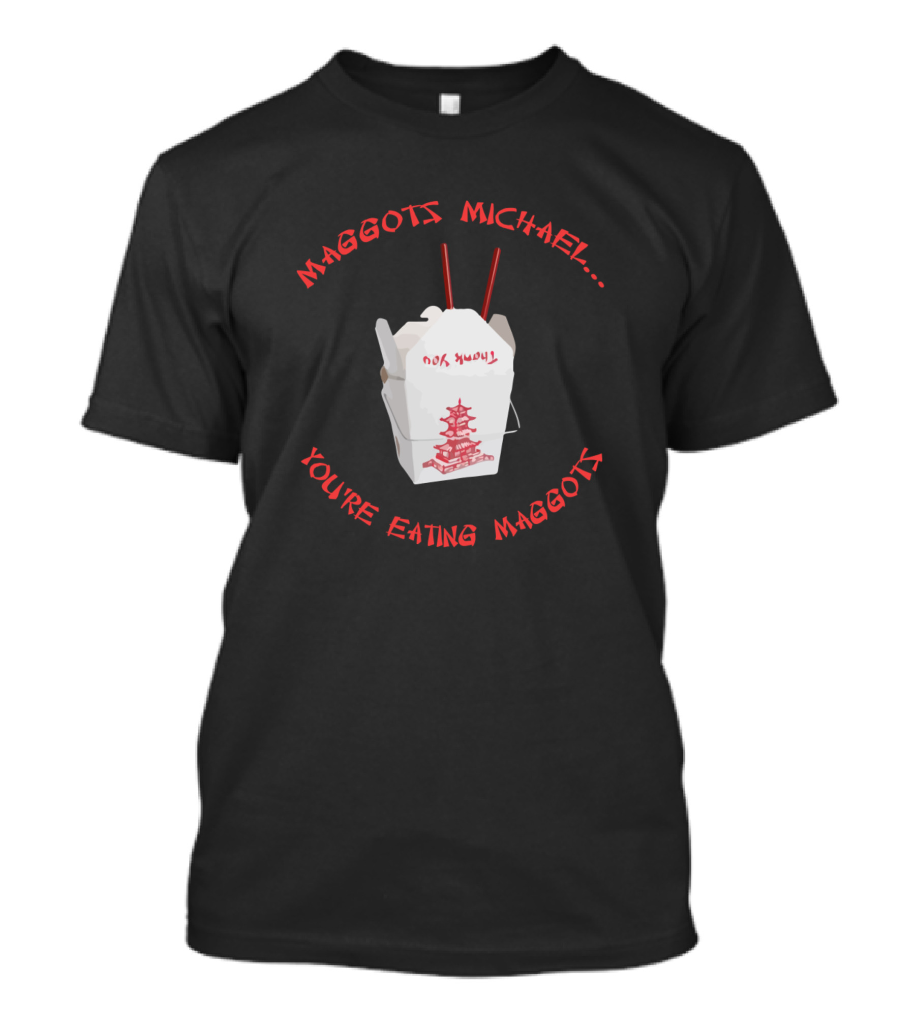 The Lost Boys Maggots Michael You're Eating Maggots Chinese Box T-Shirt