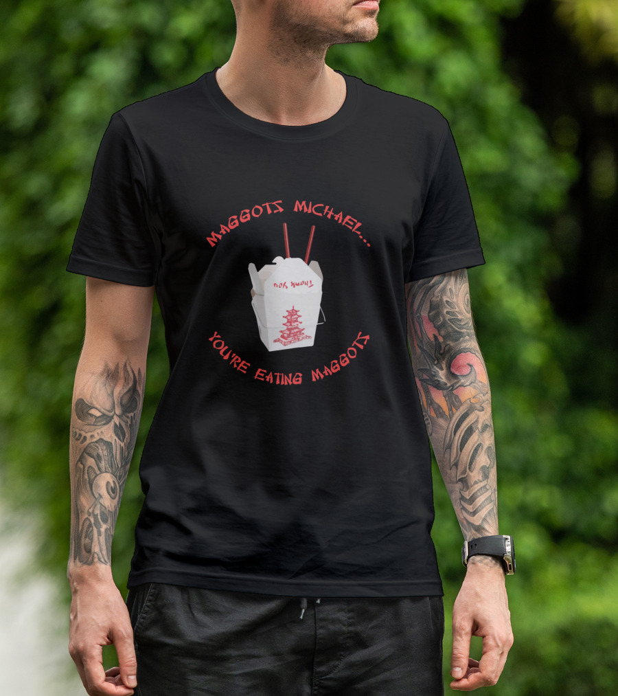 The Lost Boys Maggots Michael You're Eating Maggots Chinese Box T-Shirt