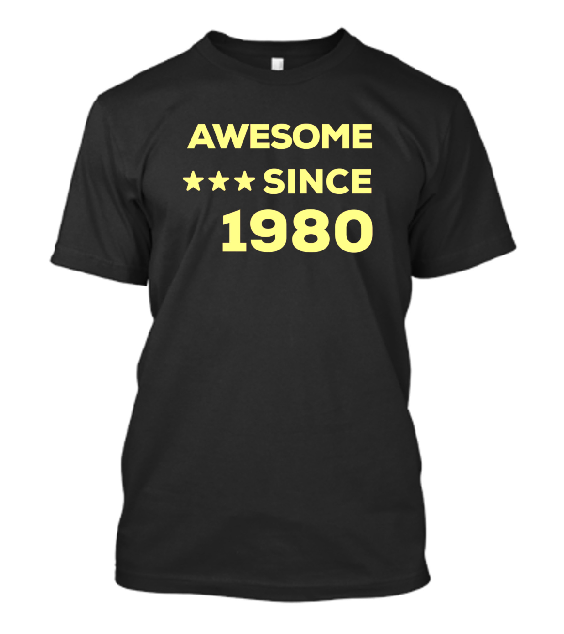 AWESOME SINCE 1980 40 BIRTHDAY 40 YEARS T-Shirt
