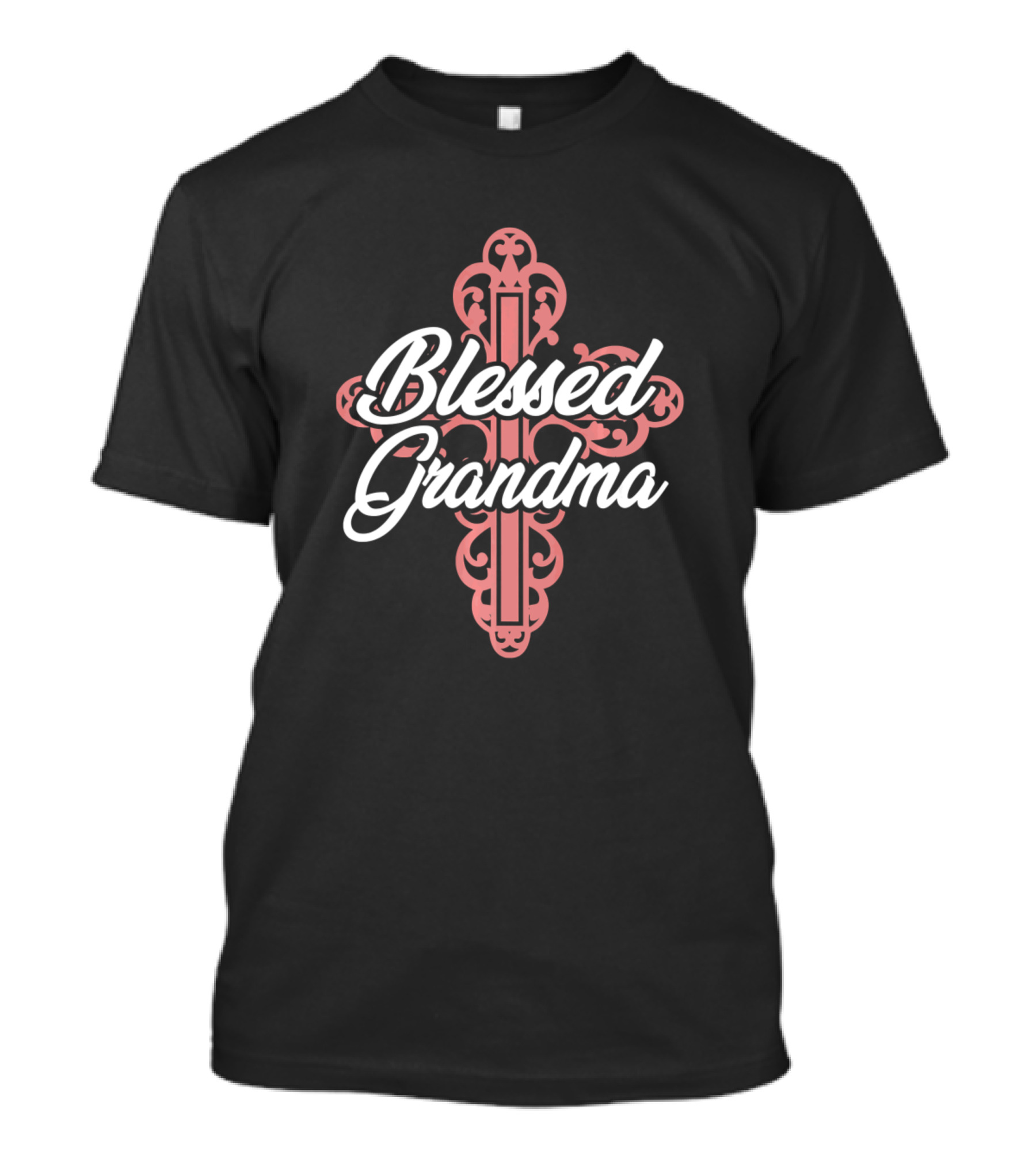 Blessed Grandma Christian Cross T-Shirt