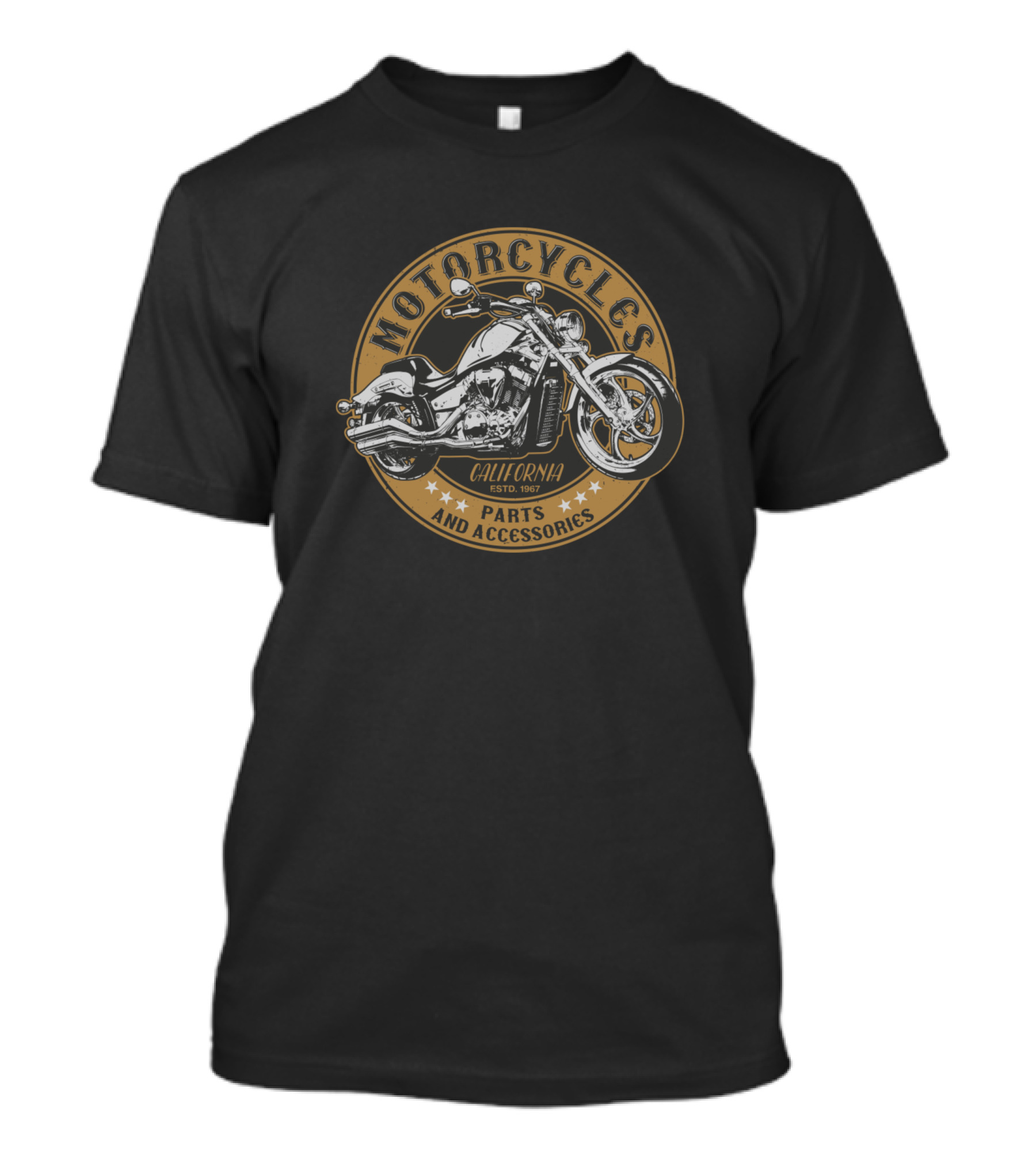 California Motorcycles Parts And Accessories Estd. 1967 T-Shirt