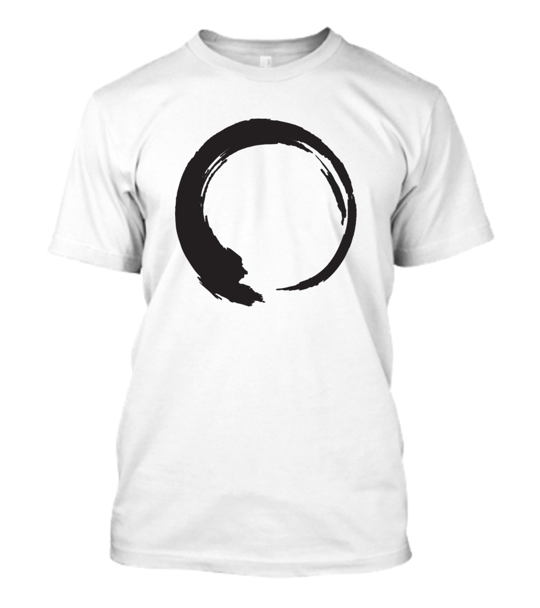 Enso Zen Circle Symbol Calligraphy T-Shirt