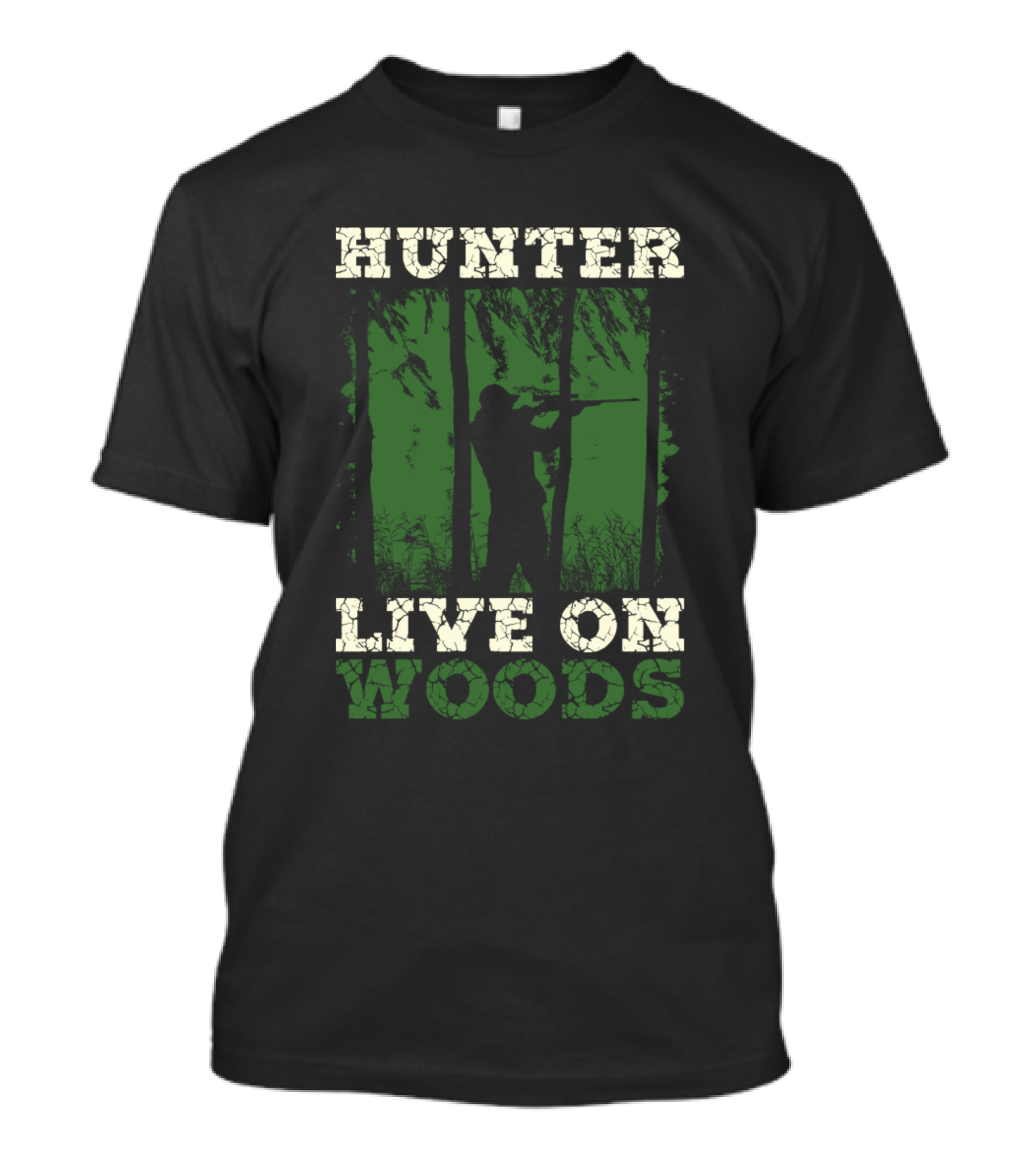 HUNTER LIVE ON WOODS T-Shirt