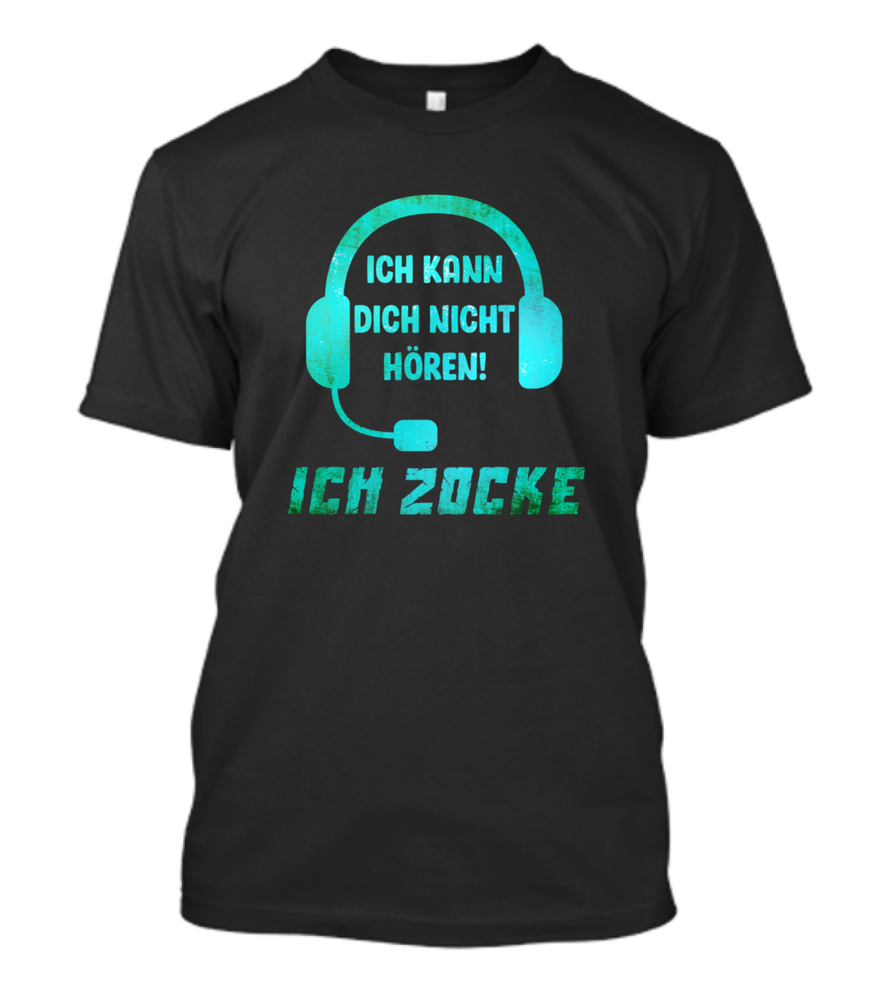Ich Kann Dich Nicht Hören Ich Zocke Gaming Headset Fun T-Shirt