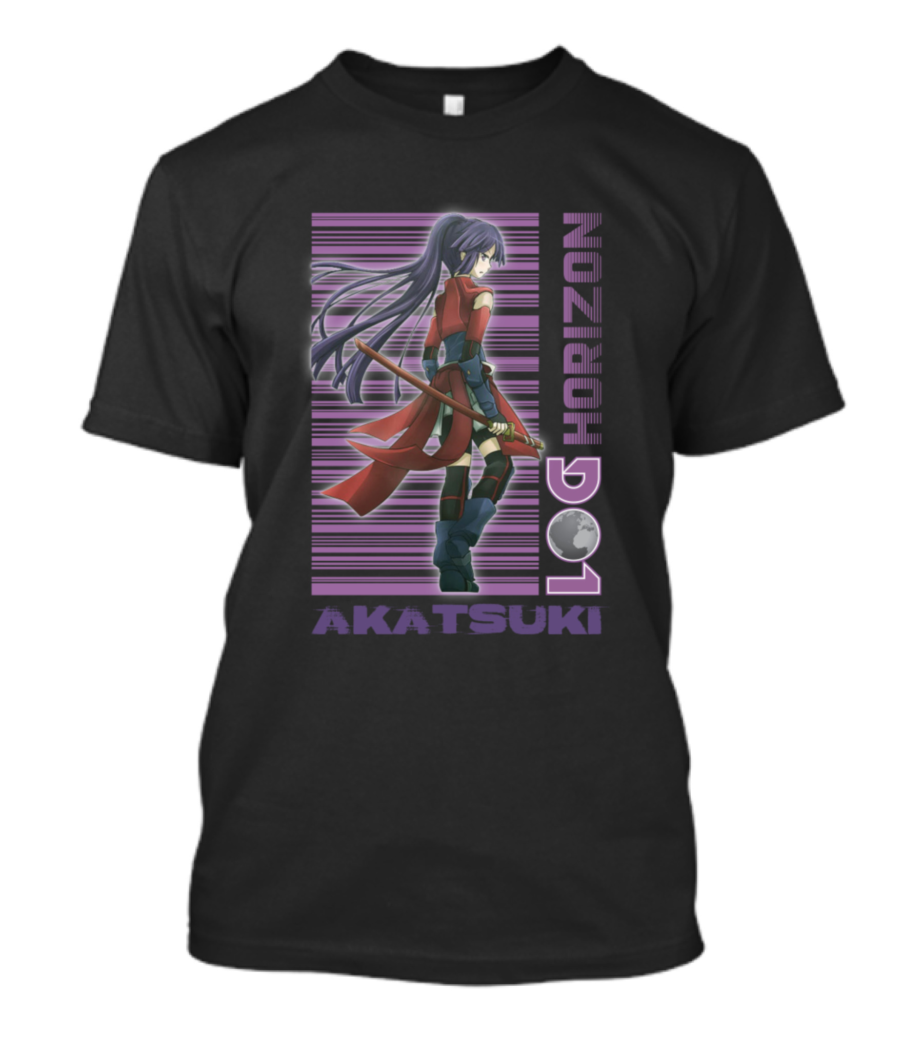 Kawaii Akatsuki Log Horizon Anime Character T-Shirt