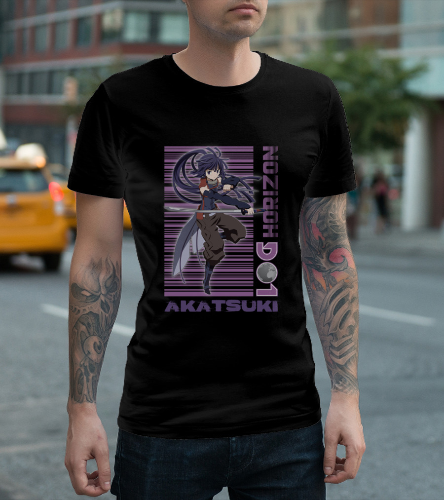 Log Horizon Akatsuki Cute Anime Character T-Shirt